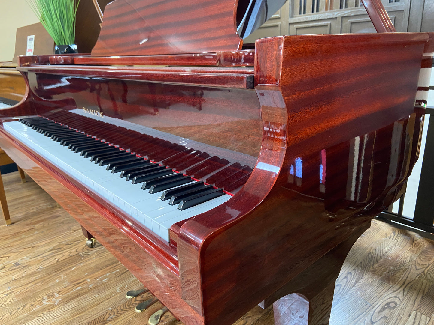 Image 4 of 1987 Samick SG-155 Mahogany Grand 5'