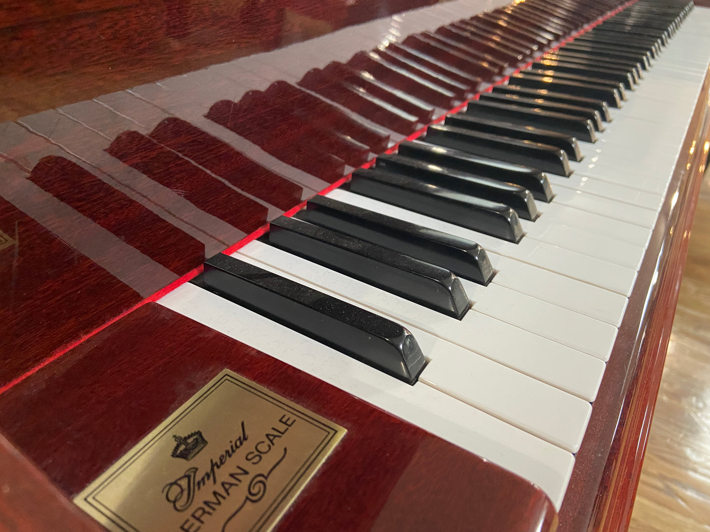 Image 8 of 1987 Samick SG-155 Mahogany Grand 5'