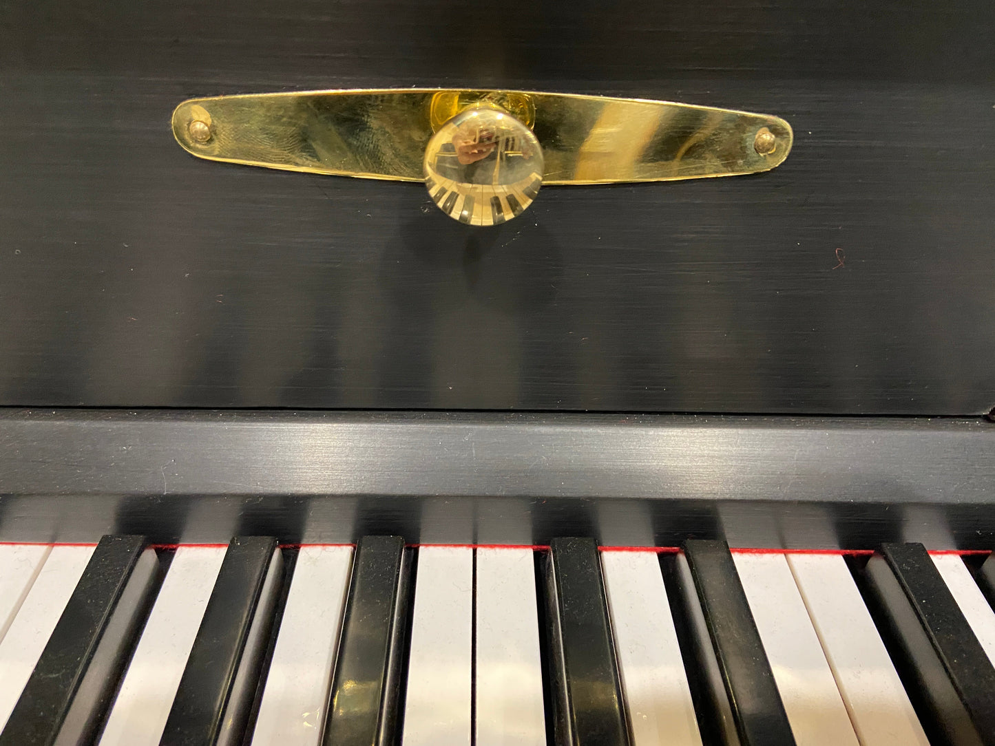 Image 5 of 1985 Kawai 706-C Upright / Was Mahogany, Refinished to Satin Black / 43"