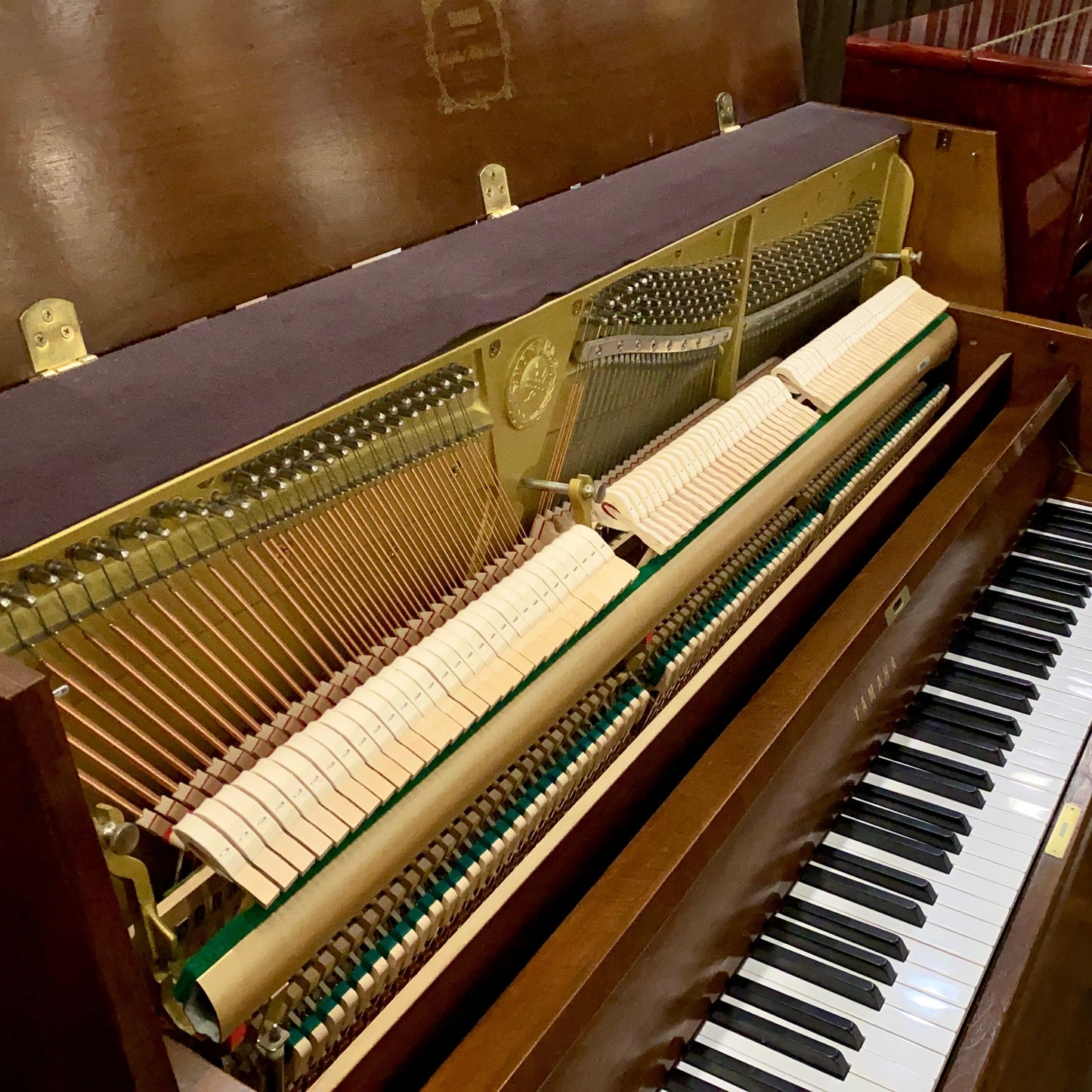 Image 9 of 1994 Yamaha P22 45" Upright Piano / Walnut