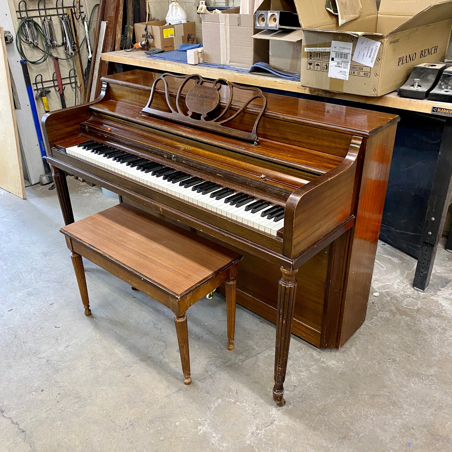 Image 12 of 1951 Sohmer & Co. Spinet