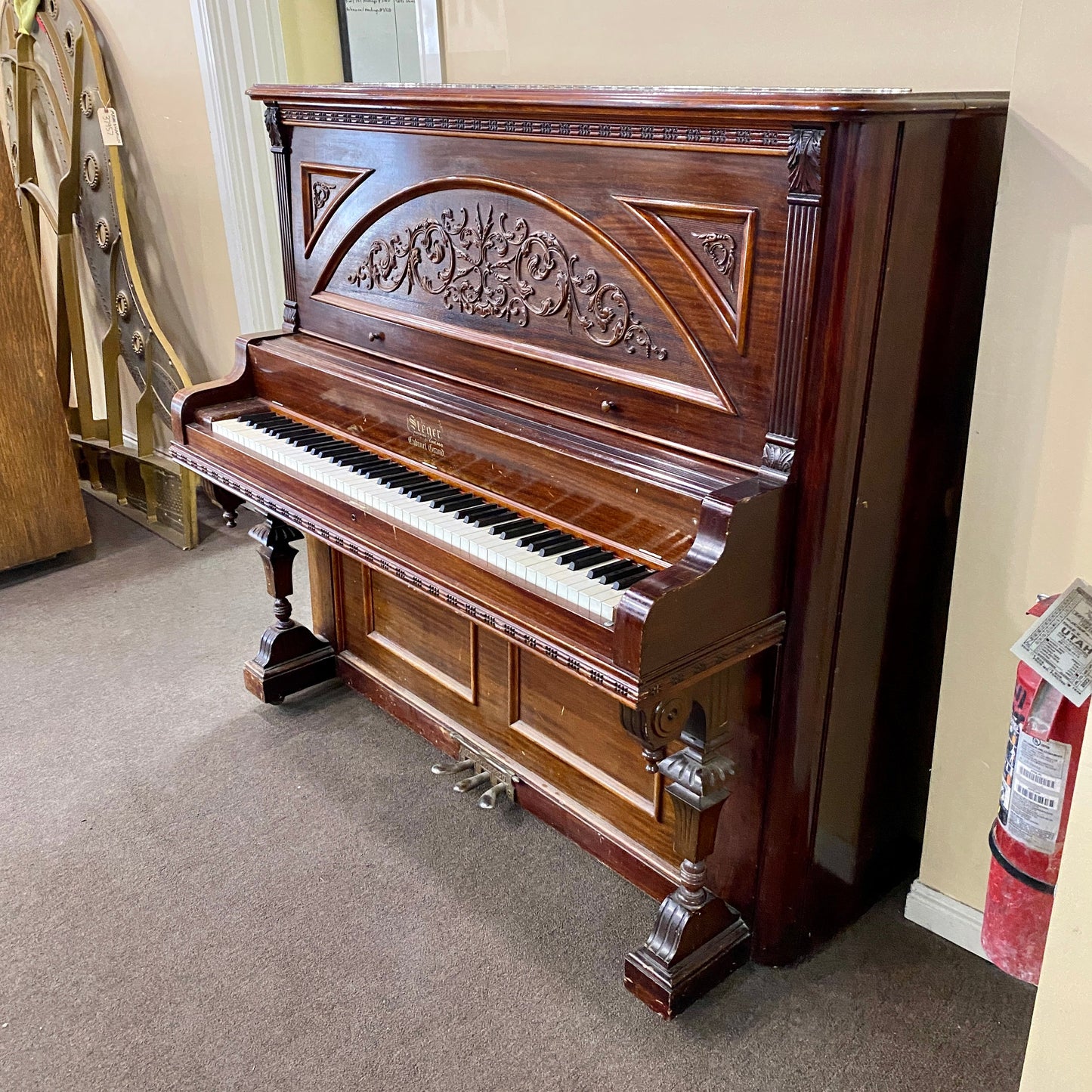 Image 2 of 1901 Steger Upright