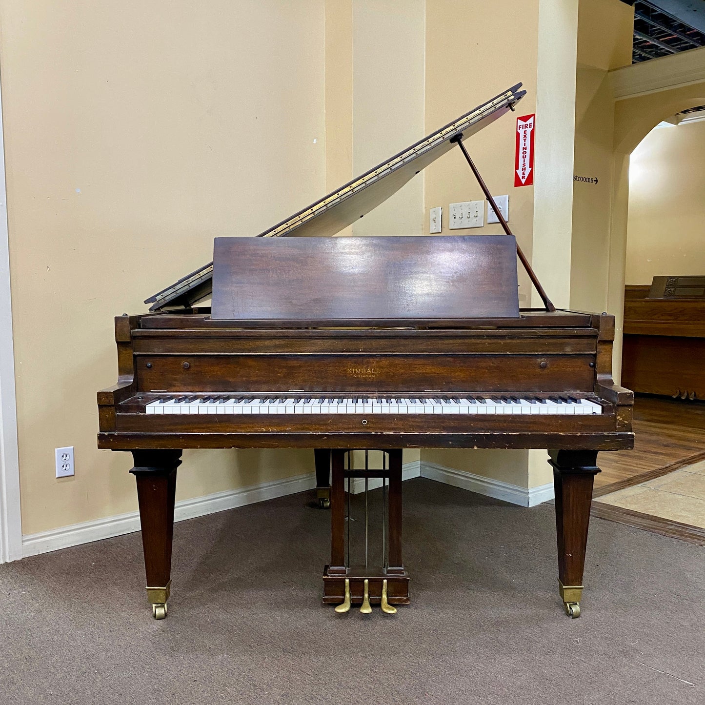 Image 3 of 1922 Kimball 5' Grand