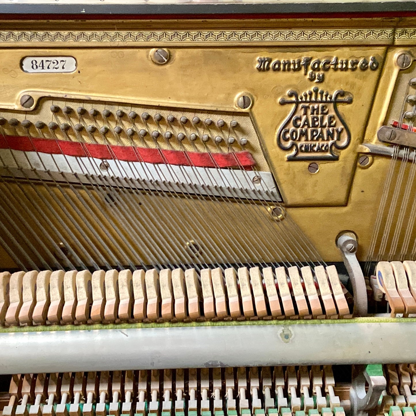 Image 5 of 1905 Chicago Kingsbury upright