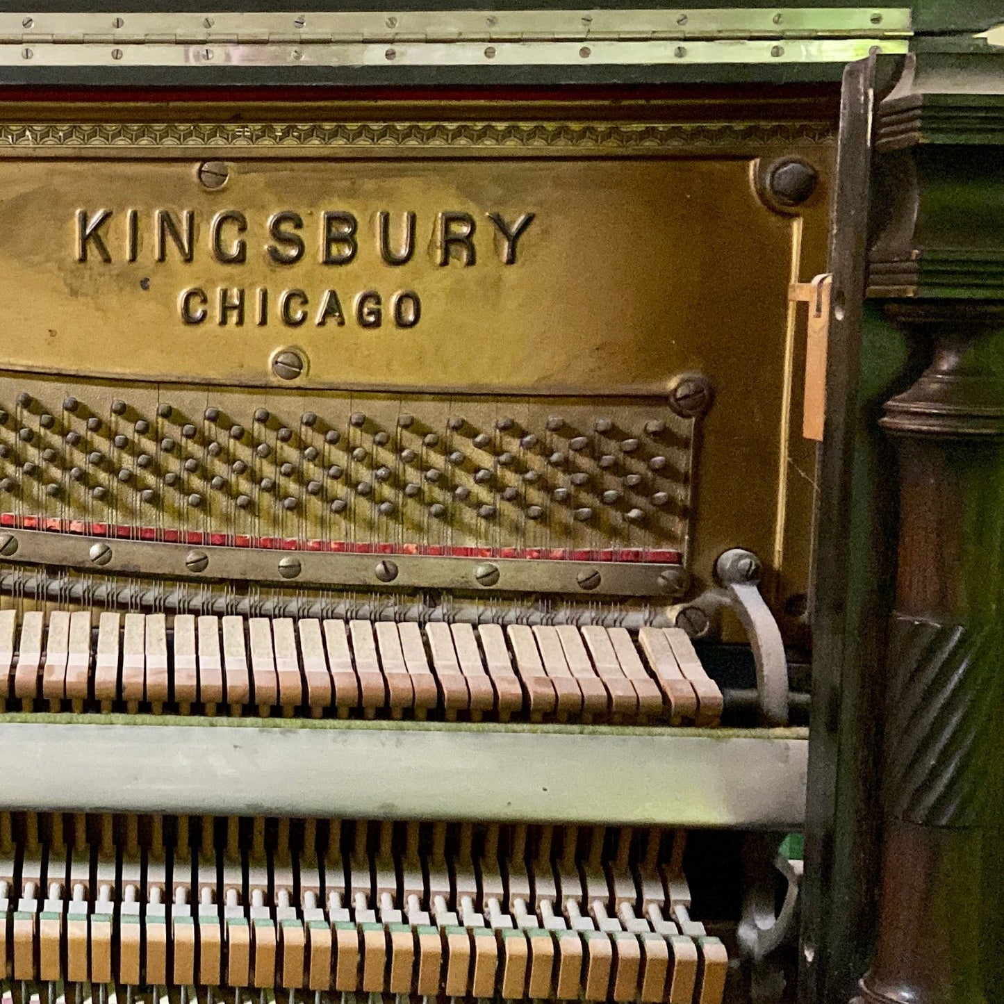 Image 8 of 1905 Chicago Kingsbury upright