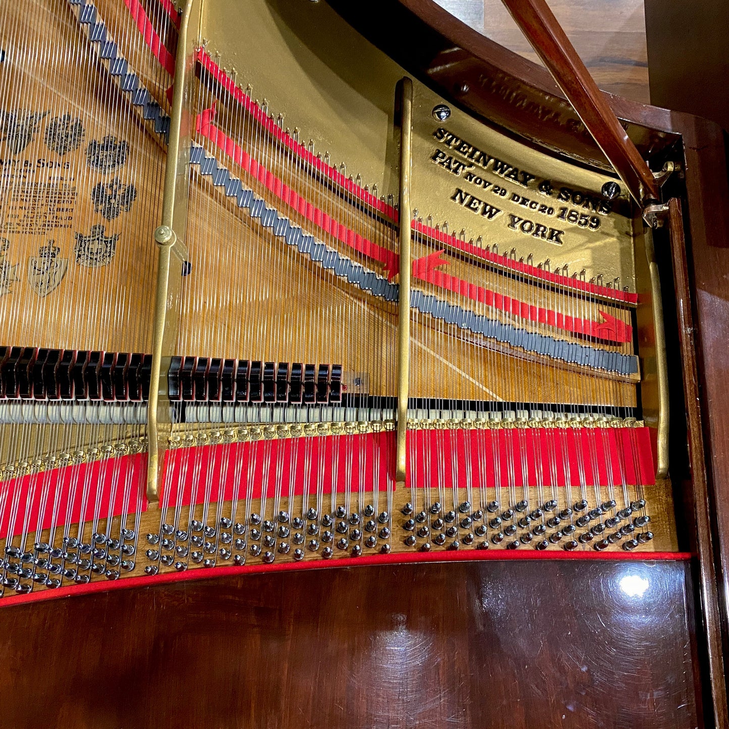 Image 10 of 1864 Steinway Style 1 Parlor Grand