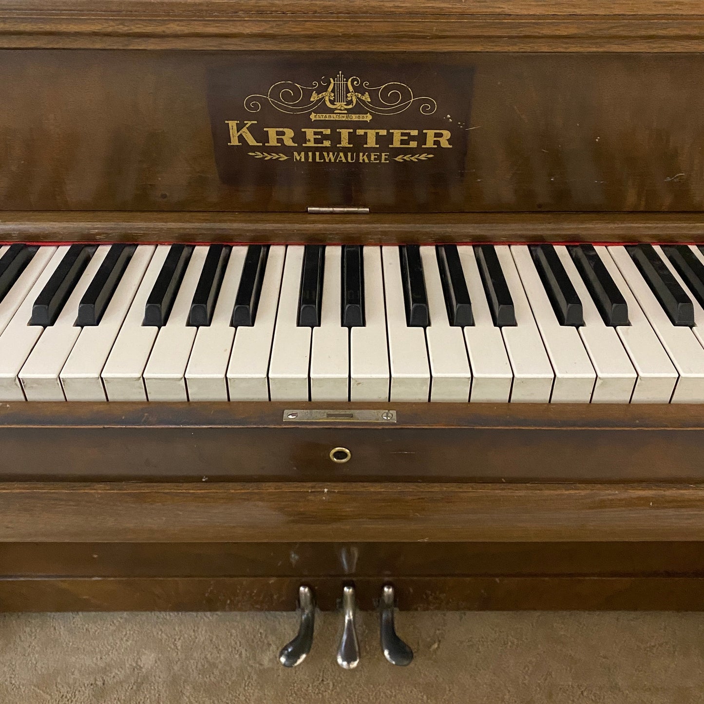 Image 3 of 1919 Kreiter Upright