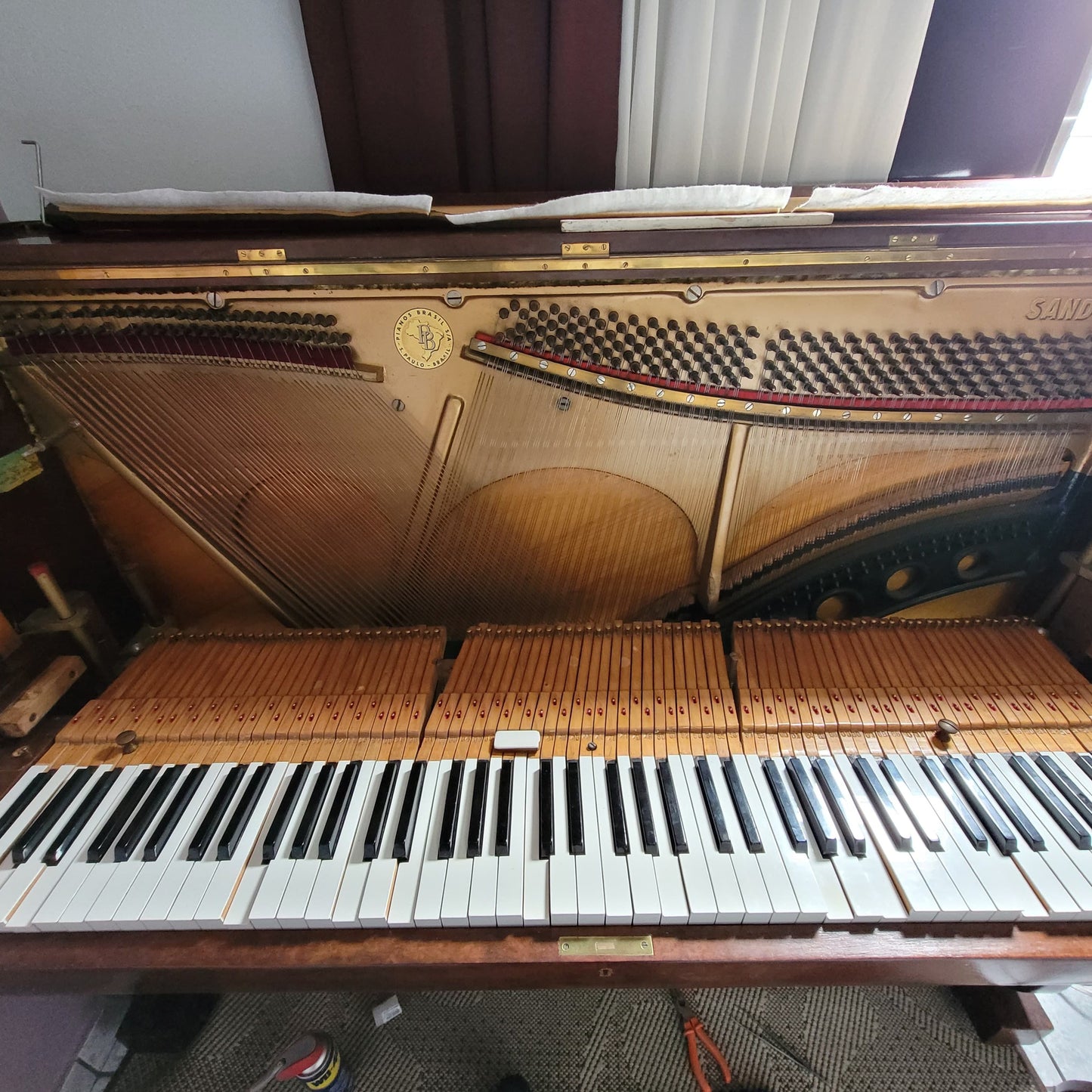 The Perrud Family Piano!