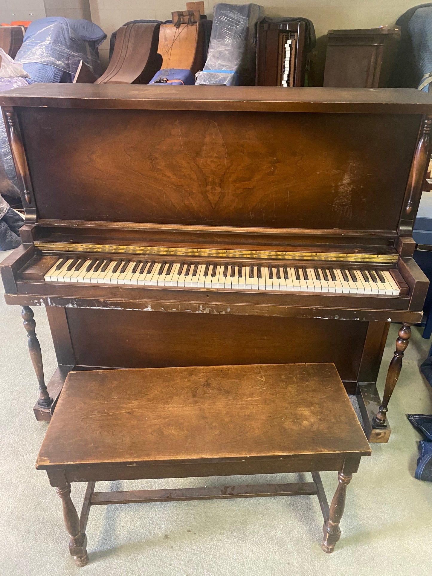 Image 10 of 1927 Howard 51" Satin Ebony