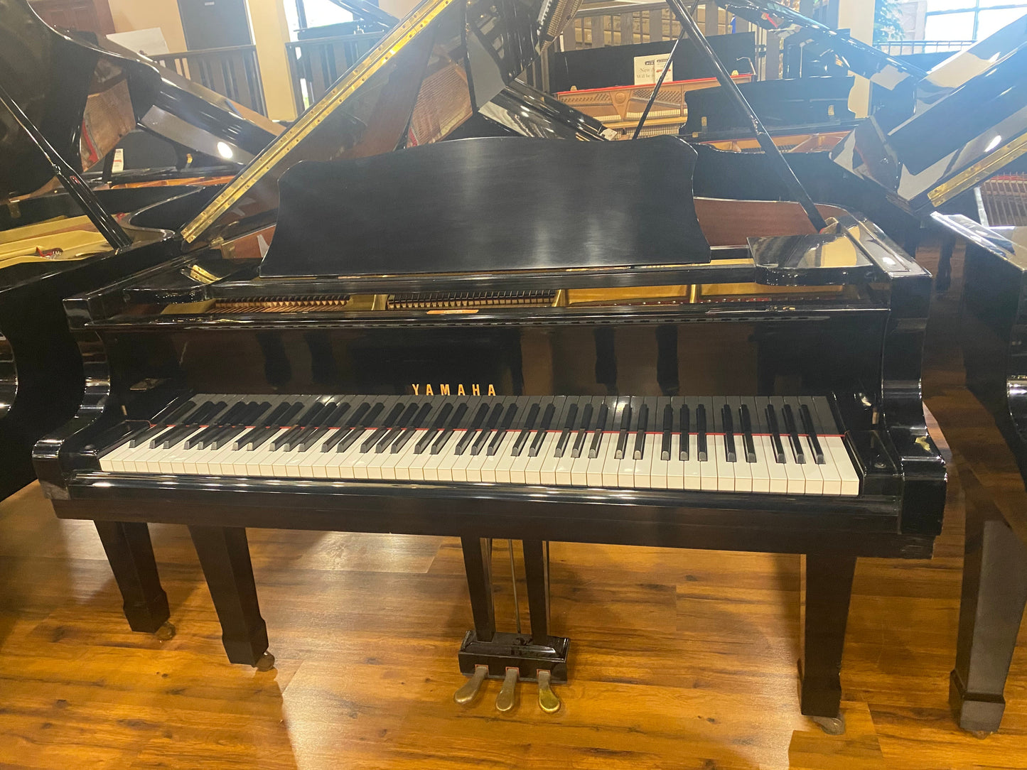 Image 3 of 1980 Yamaha C5 6'5" Satin Ebony