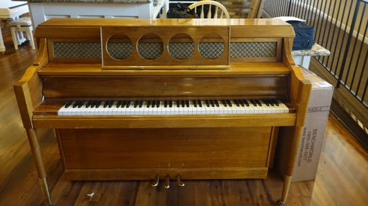 Piano Restoration Blog - Watch Brigham Demo this recently refurbished Piano!