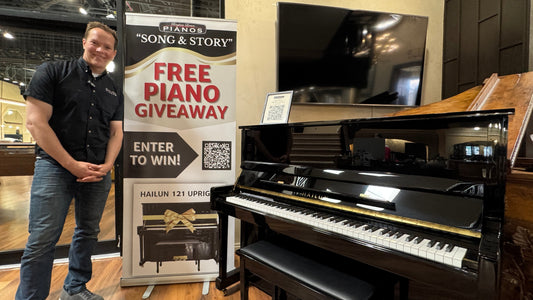 Hold a Song & Story Theme Recital for FREE at Brigham Larson Pianos!