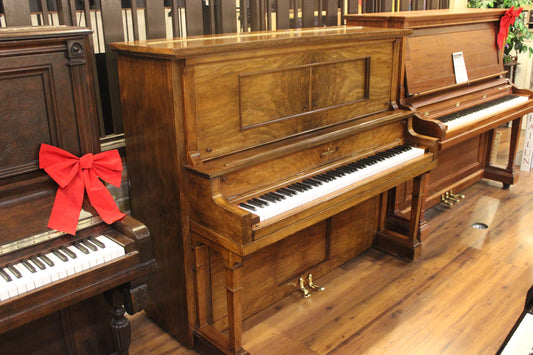 Piano Restoration Blog - 1924 Brinkerhoff 53" Refurbished Upright Piano