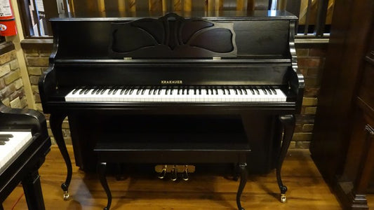 The Piano Buying Blog - Just Out of the Piano Shop!  Krakauer Upright Piano!