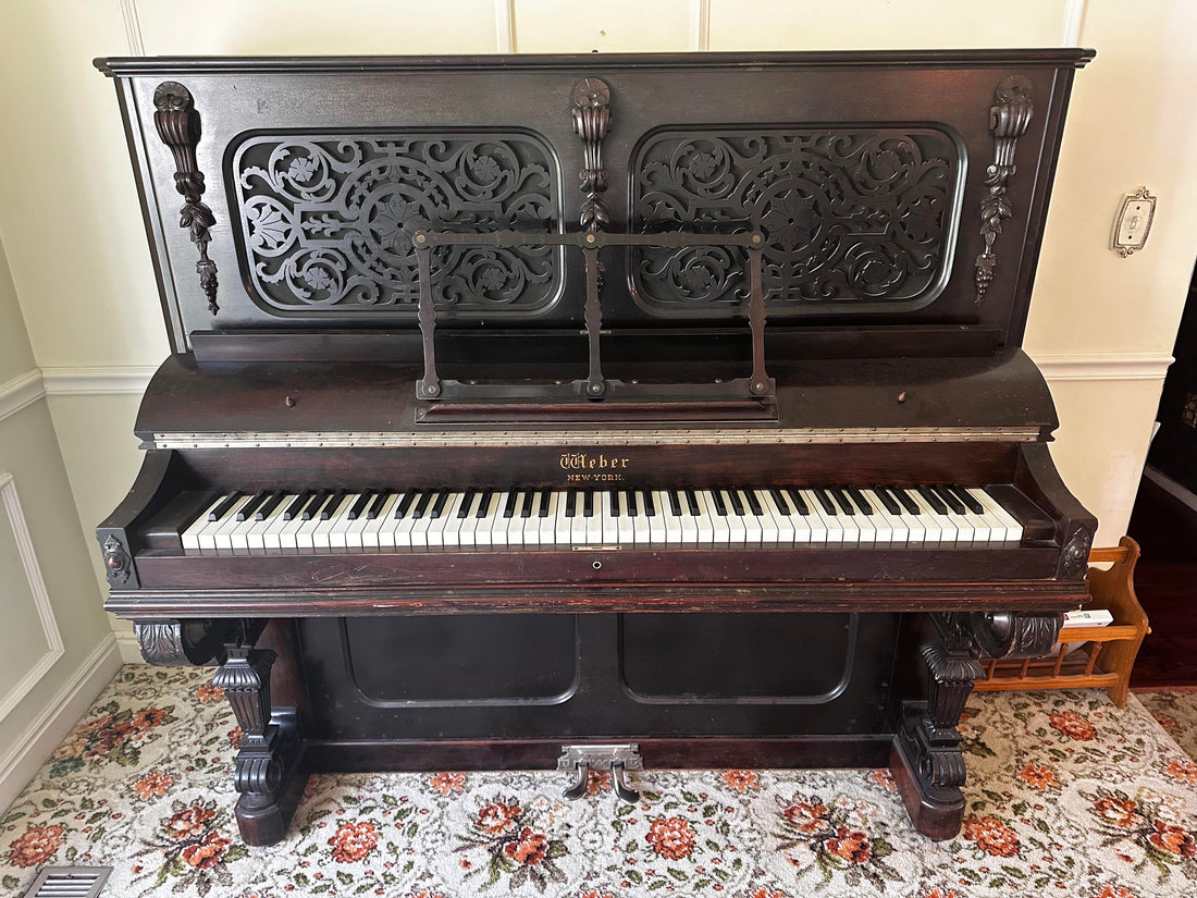 This piano has been in the family for 6 Generations! The Weaver Family Piano FREE Restoration Giveaway Entry!