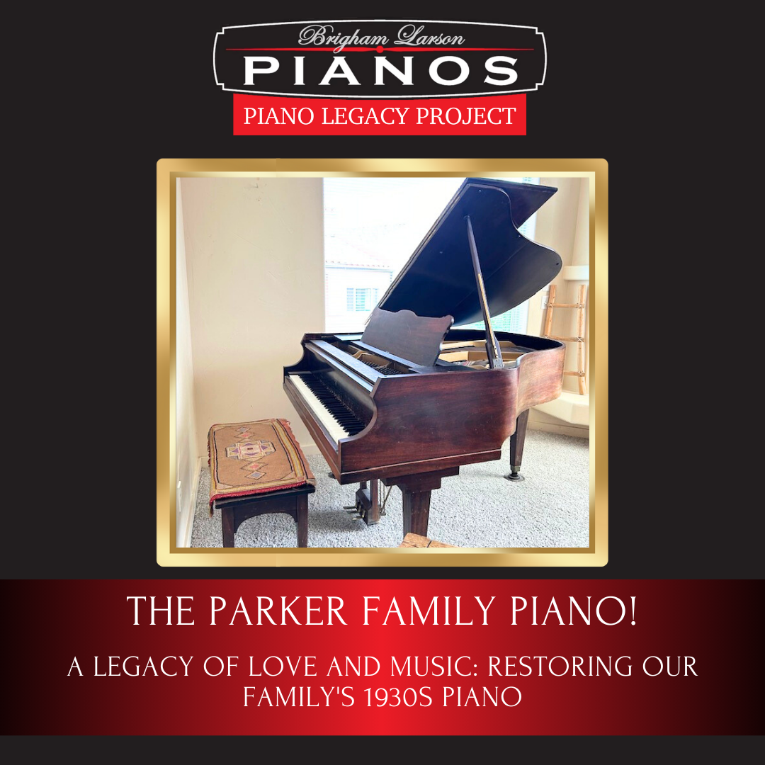 The Parker Family Piano!