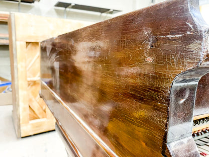 SOLD 1905 Christman 5' Mahogany Wood Finish Grand Piano