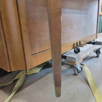 CURRENT SHOP WORK - 1967 Everett 41" Wood Finish Commissioned Console Piano