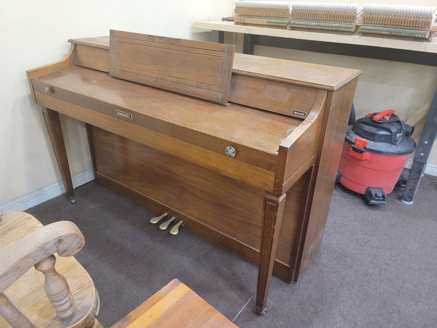 SOLD 1974 Baldwin Acrosonic Custom Color Finish Commissioned 36" Spinet Piano