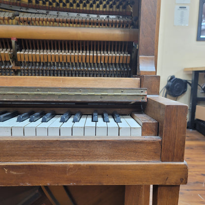 AVAILABLE TO RESTORE: CALL FOR CUSTOM PRICING - 1968 Howard 51" Wood Finish Upright Piano