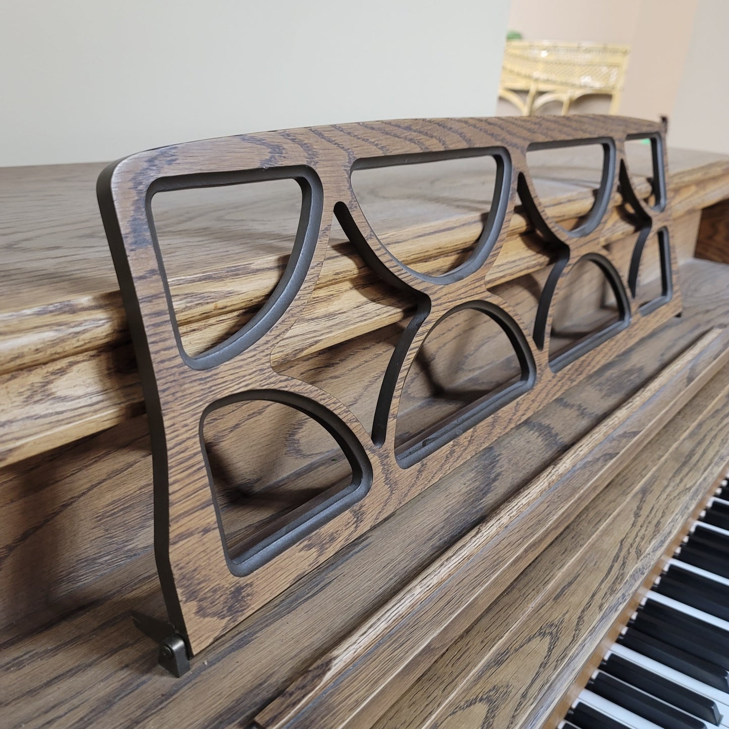 AVAILABLE TO RESTORE: CALL FOR CUSTOM PRICING - 1982 Astin-Weight 42" Oak Console Piano