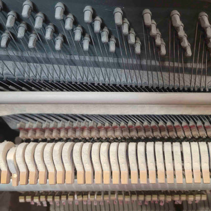 CURRENT SHOP WORK 1908 Werner 57" Wood Finish Upright Piano