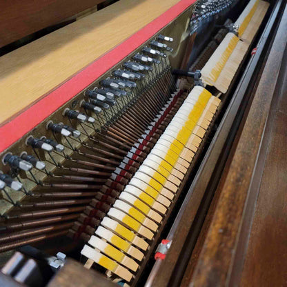 1982 Wurlitzer P-137 37" Walnut Wood Finish Spinet Piano