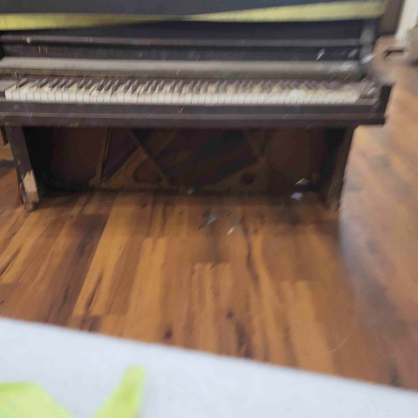 CURRENT SHOP WORK 1923 Price & Teeple Wood Finish Commissioned Upright Piano