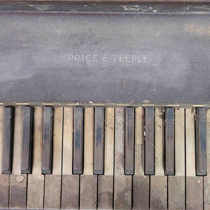 CURRENT SHOP WORK 1923 Price & Teeple Wood Finish Commissioned Upright Piano