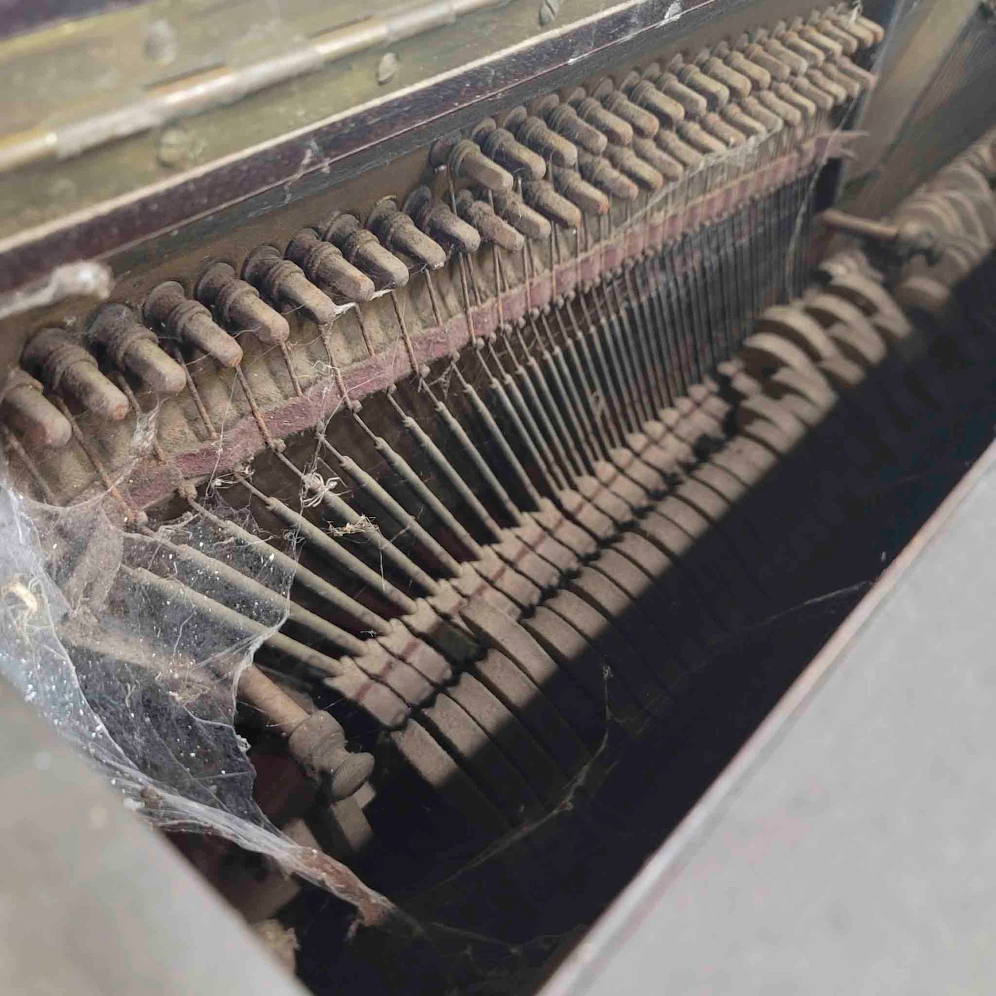 CURRENT SHOP WORK 1923 Price & Teeple Wood Finish Commissioned Upright Piano