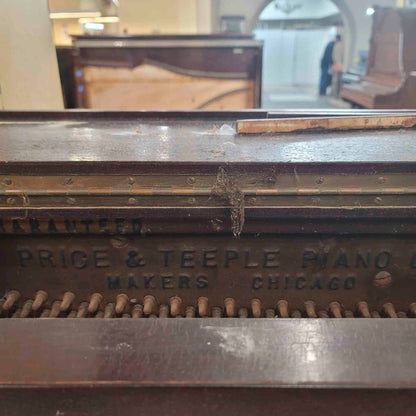 CURRENT SHOP WORK 1923 Price & Teeple Wood Finish Commissioned Upright Piano