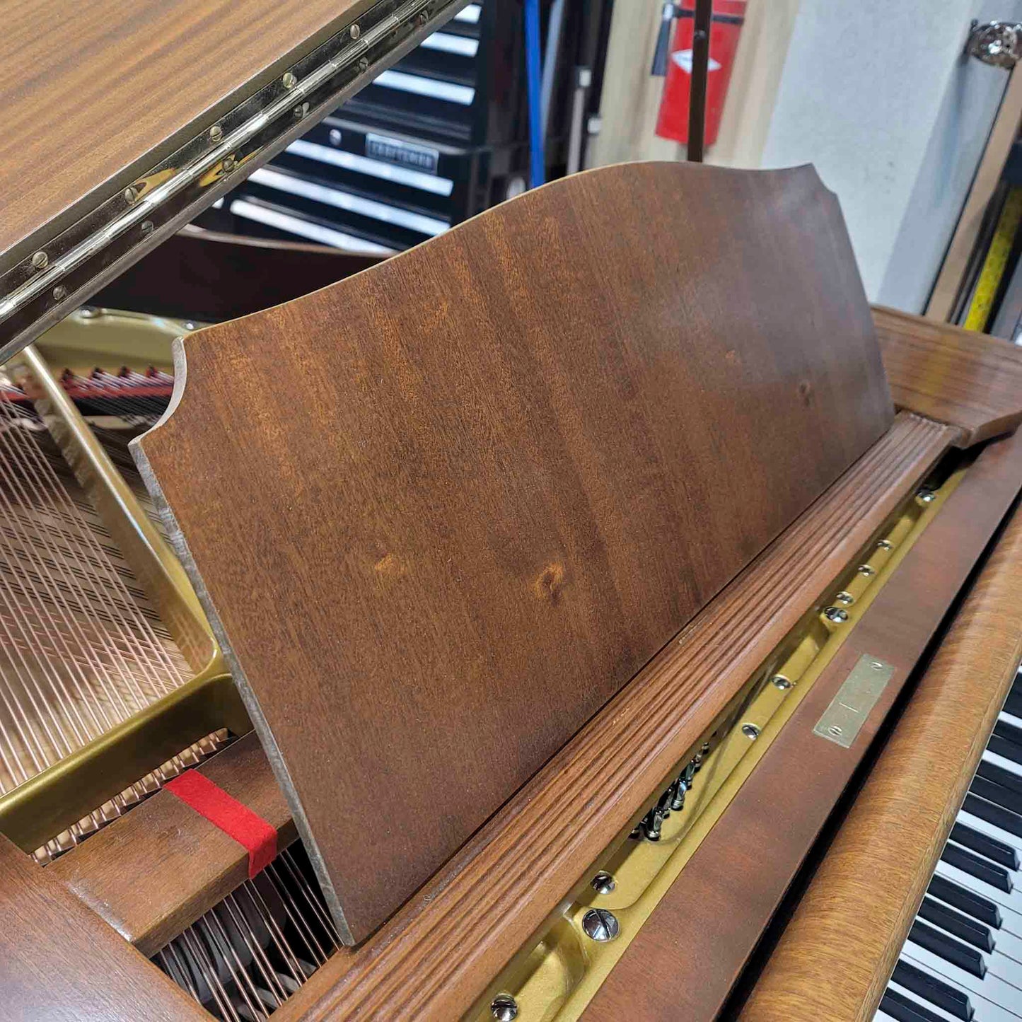 CURRENT SHOP WORK - Herrburger Brooks Commissioned Baby Grand Piano