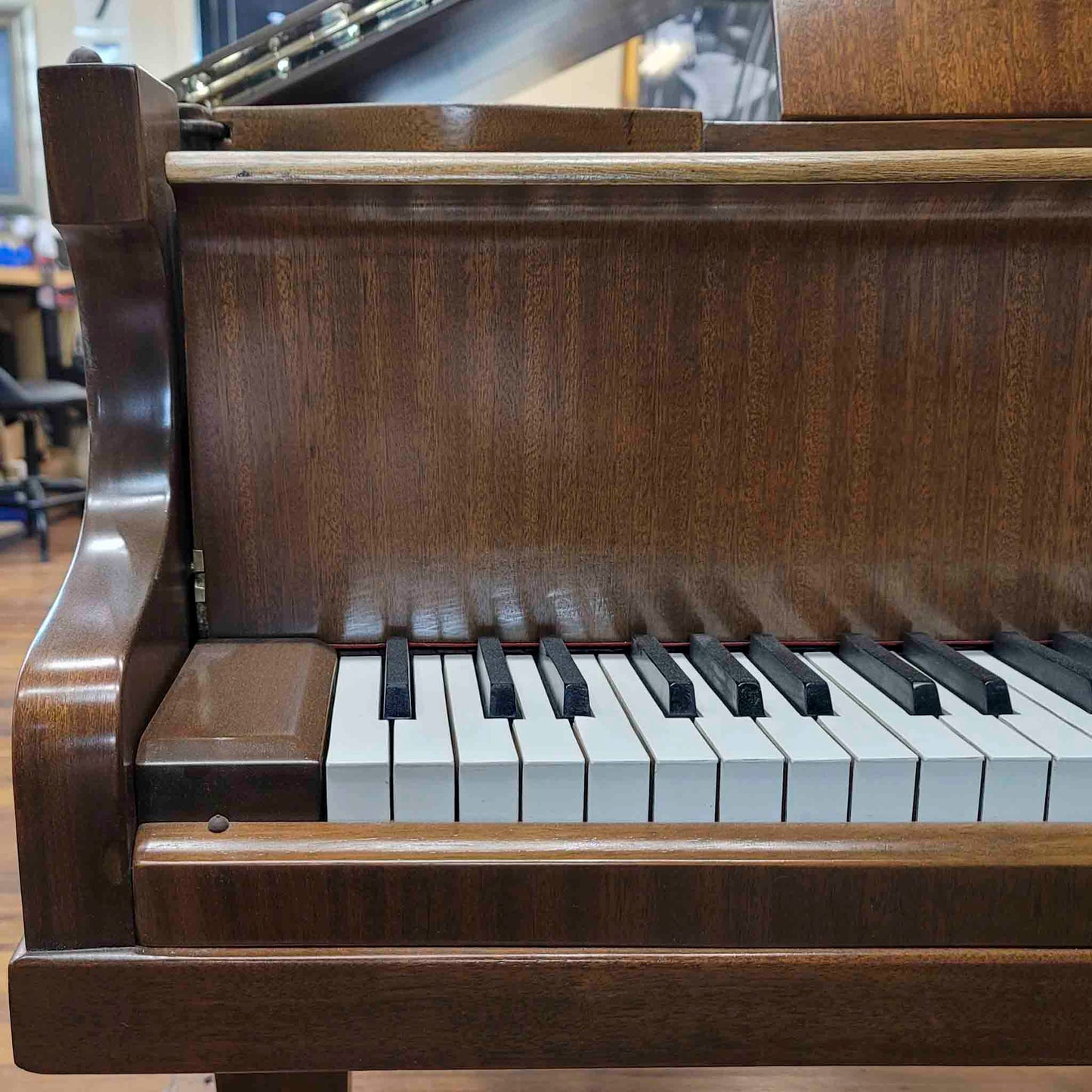 CURRENT SHOP WORK - Herrburger Brooks Commissioned Baby Grand Piano