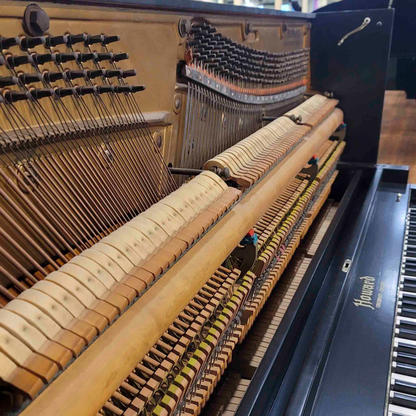 1968 Howard 51" Wood Finish Upright Piano