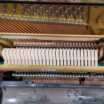 CURRENT SHOP WORK 1991 Kawai NS-20A 48" Polished Black Commissioned Upright Piano