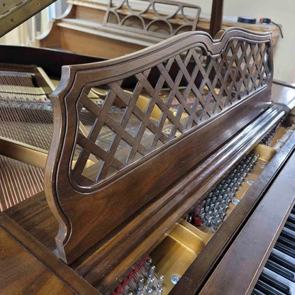 CURRENT SHOP WORK 1976 Kimball 4'10" Wood Finish Commissioned Baby Grand Piano