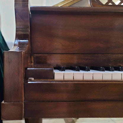 CURRENT SHOP WORK 1976 Kimball 4'10" Wood Finish Commissioned Baby Grand Piano