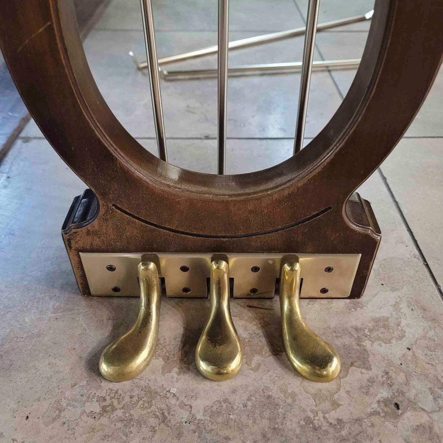 CURRENT SHOP WORK 1976 Kimball 4'10" Wood Finish Commissioned Baby Grand Piano