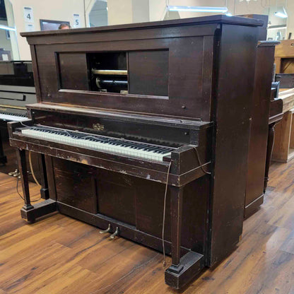 CURRENT SHOP WORK 1923 Cable-Nelson 54" Wood Finish Commissioned Upright Piano
