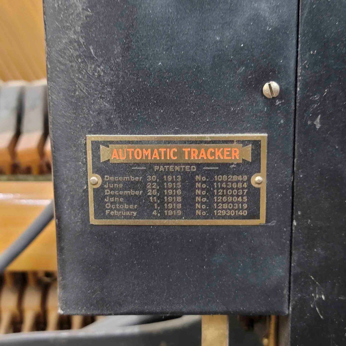 CURRENT SHOP WORK 1923 Cable-Nelson 54" Wood Finish Commissioned Upright Piano