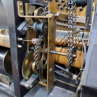 CURRENT SHOP WORK 1923 Cable-Nelson 54" Wood Finish Commissioned Upright Piano