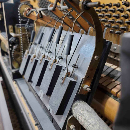 CURRENT SHOP WORK 1923 Cable-Nelson 54" Wood Finish Commissioned Upright Piano