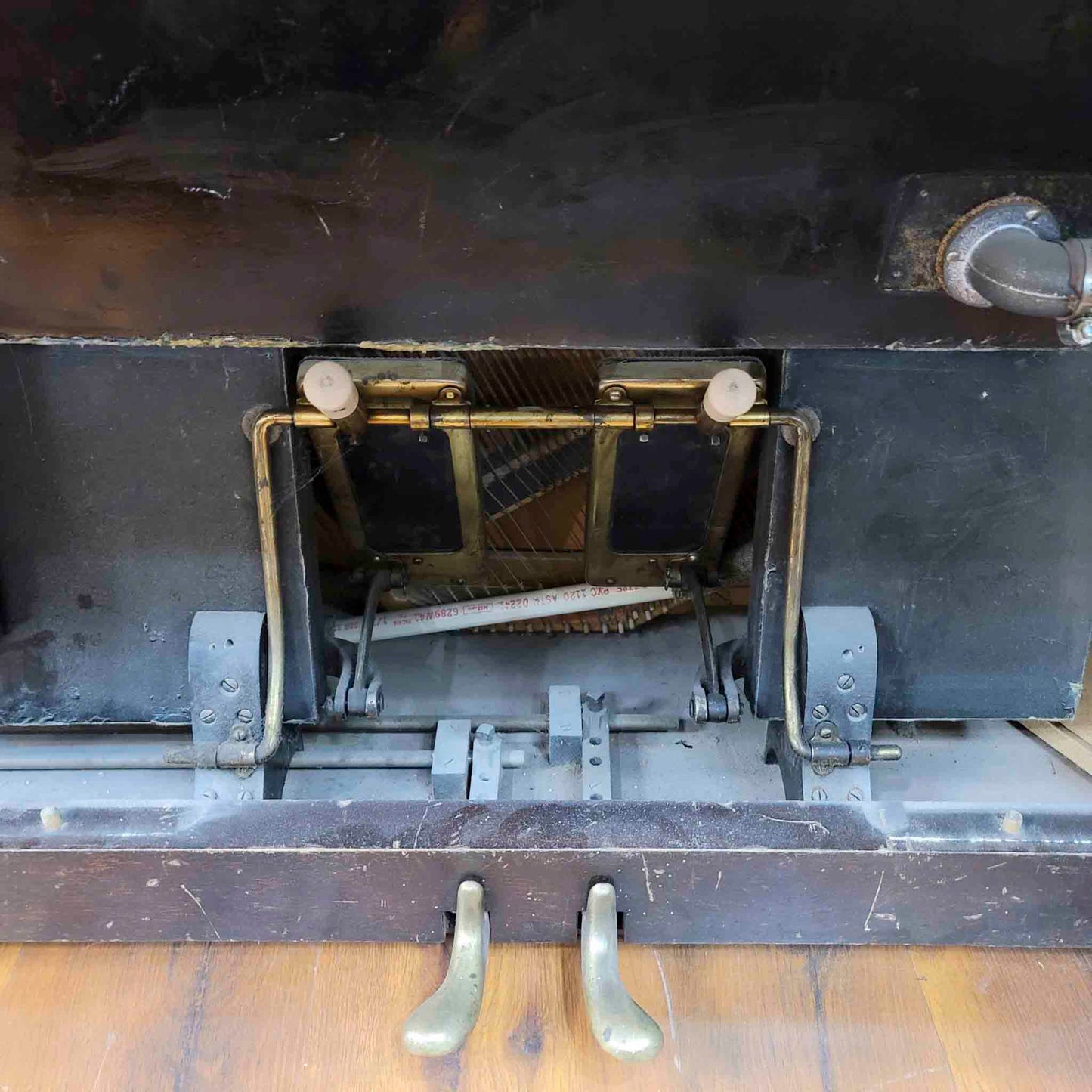 CURRENT SHOP WORK 1923 Cable-Nelson 54" Wood Finish Commissioned Upright Piano