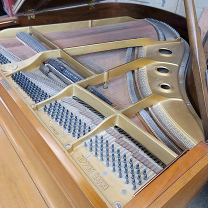 CURRENT SHOP WORK 1970 Yamaha G1 5'3" Walnut Wood Finish Commissioned Grand Piano