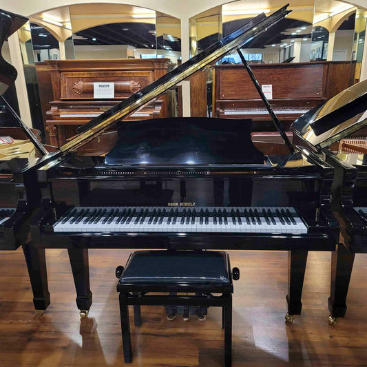 Gebr. Schulz GSG-150 4'11" Polished Black Grand Piano