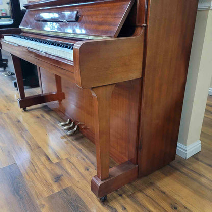 CURRENT SHOP WORK 1973 Yamaha U1 48" Polished Mahogany Finish Commissioned Upright Piano