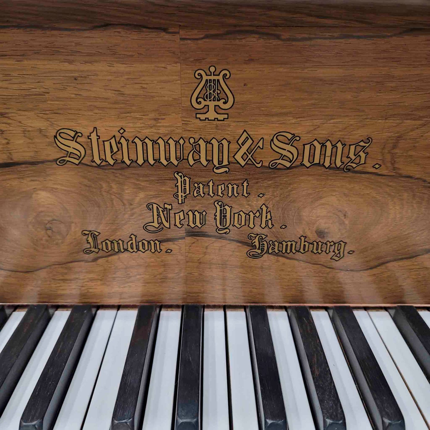 CURRENT SHOP WORK 1867 Steinway 5'10" Wood Finish Commissioned Grand Piano