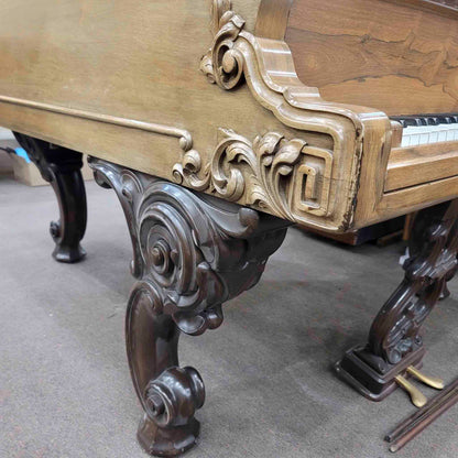 CURRENT SHOP WORK 1867 Steinway 5'10" Wood Finish Commissioned Grand Piano