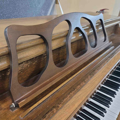 CURRENT SHOP WORK 1972 Astin Weight 42" Walnut Wood Finish Commissioned Console Piano