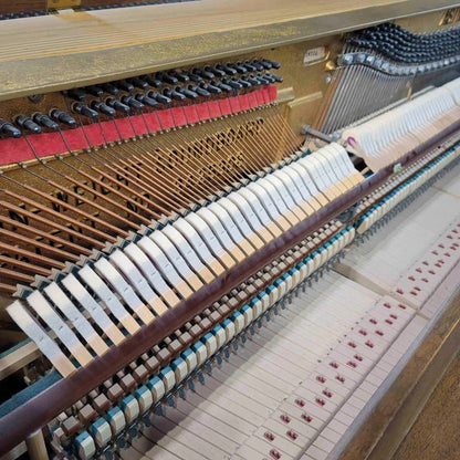 CURRENT SHOP WORK 1972 Astin Weight 42" Walnut Wood Finish Commissioned Console Piano